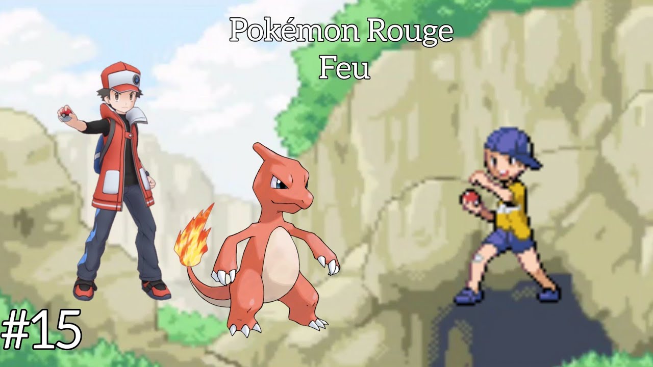 Pokémon Rouge Feu#15 C'est partie dans la Grotte!!! -Let's Play Fr