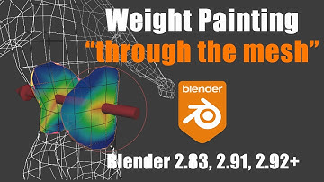 How to paint "Through the mesh" in Weight Paint Mode (OBSOLETE - addon now availabe)