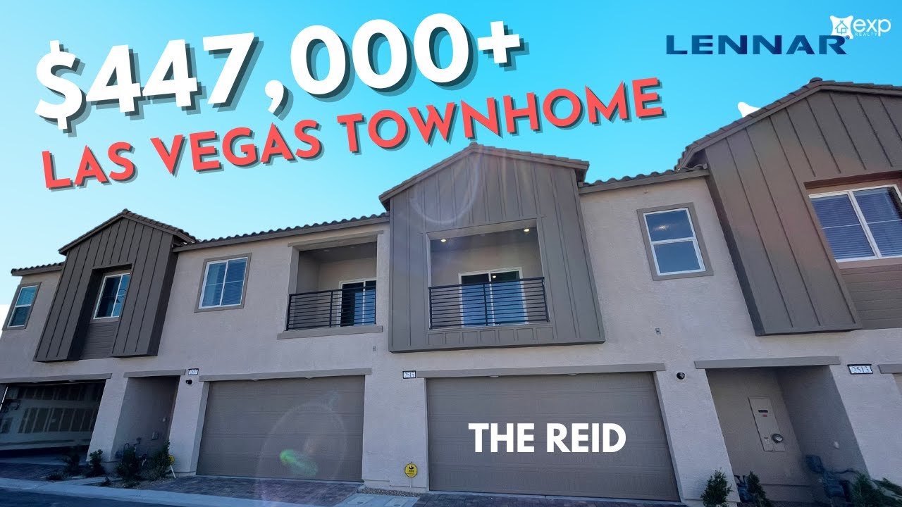 New Townhome for Sale Henderson Las Vegas w/ 2 Suites + Open Floorplan