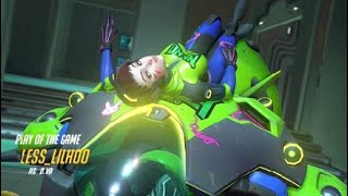 Overwatch - another penta in the same place same map and Dva