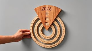 DIY Unique and Beautiful Wooden Calendars to Decorate Your Home