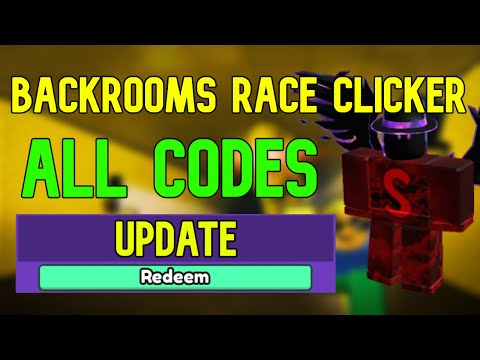 ALL Backrooms Race Clicker CODES  Roblox Backrooms Race Clicker Codes  (April 2023) 