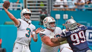 Miami dolphins josh rosen says he is a little sore after injury in the
fourth quarter during loss to new england patriots at hard rock
stadium g...