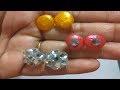 DIY Hot Glue Stud Earrings| Ear Buttons| By Miss. Artofy