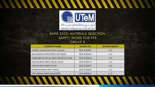 MATERIAL SELECTION | CASE STUDY 2 | GROUP 8
