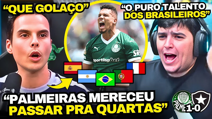EUROPEANS AND ARGENTINES SHOCKED BY PALMEIRAS 1x0 BOTAFOGO IN THE WORLD CUP