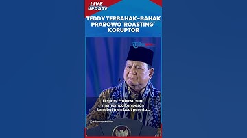 Tawa Mayor Teddy saat Prabowo 