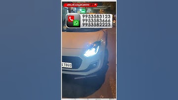 Suzuki Swift headlight and Matrix Drl | Call - 9953583666 #swift #suzukiswift #swiftheadlight