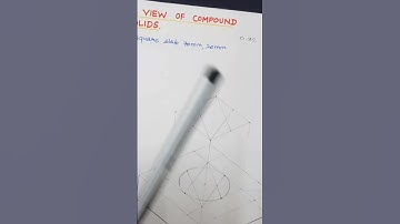 4 - Centre Method, Isometric Projection, Engineering graphics - Full video in Channel #isometric