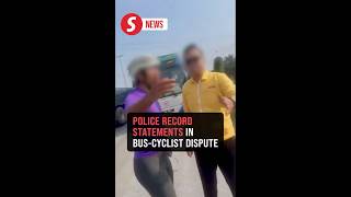 Police Record Statements From Bus Driver Cyclists Involved In Roadside Row