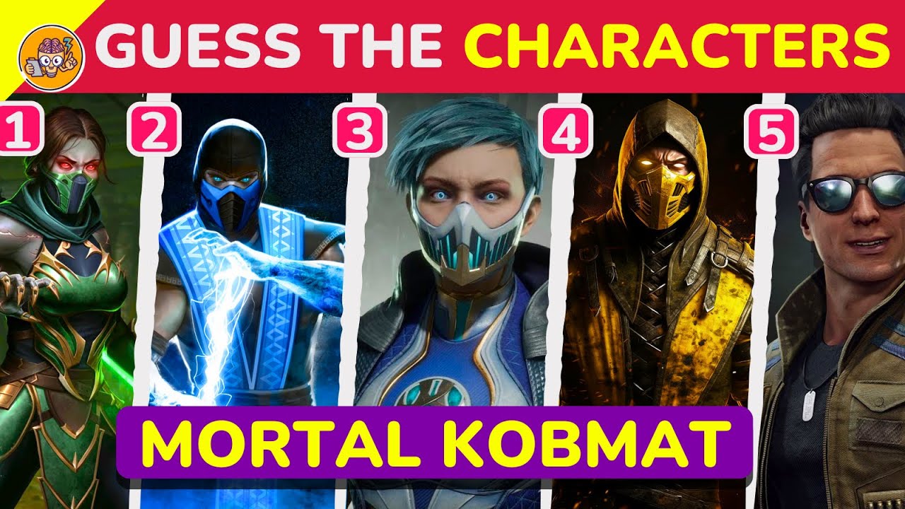 VIDEO GAME QUIZ: Guess The Character (13 MORTAL KOMBAT Characters) - AHB Quiz Trivia