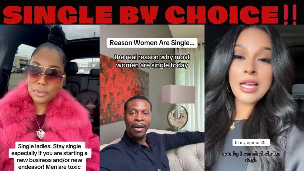 WOMEN ARE CHOOSING TO STAY SINGLE  HERE'S WHY‼️