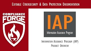 Editable Information Assurance Program (IAP) Template screenshot 2