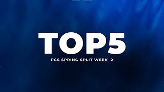 [EN] Week 2 | TOP 5 | PCS 2023 Spring Split