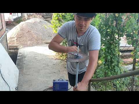 9) Ямобур для перфоратора макси, земляной бур своими руками. - YouTube