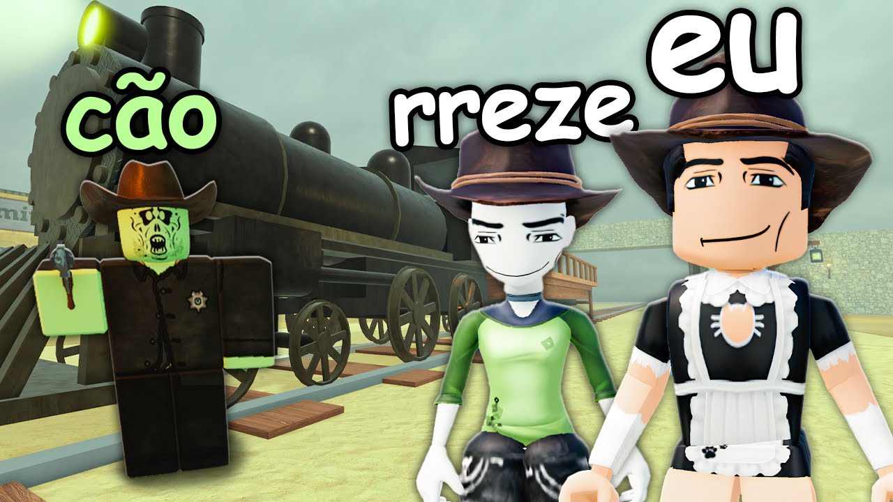 tentando jogar DEAD RAILS sério pela primera vez no roblox