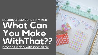 What Can You Make With the New Sizzix Trimmer? #sizzix #newtrimmer