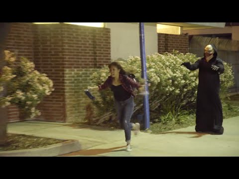 SCARY FLYING GHOST PRANK!!
