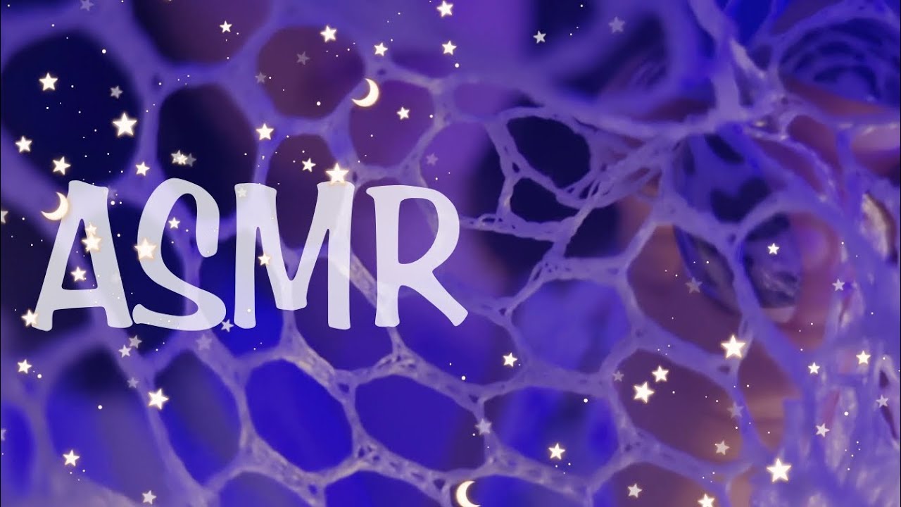 ASMR SPIDERWEB HELPS YOU TO SLEEP 😴 💤 ( sleep aid+mouth sounds+loft asmr+eye cleaning+visual tingls)