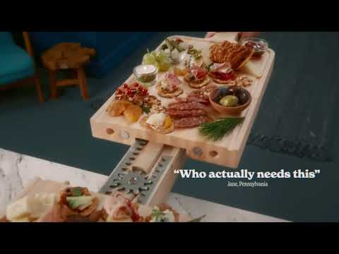 Pretzel Crisps  Charcuterie Board - VO by Rory O'Shea
