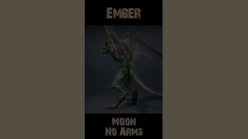 Embermoon NoArms 360 #character #rogerkint #3d #animation #gaming #unity #unreal #ember