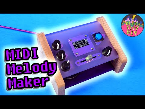 I Made a MIDI Melody Maker