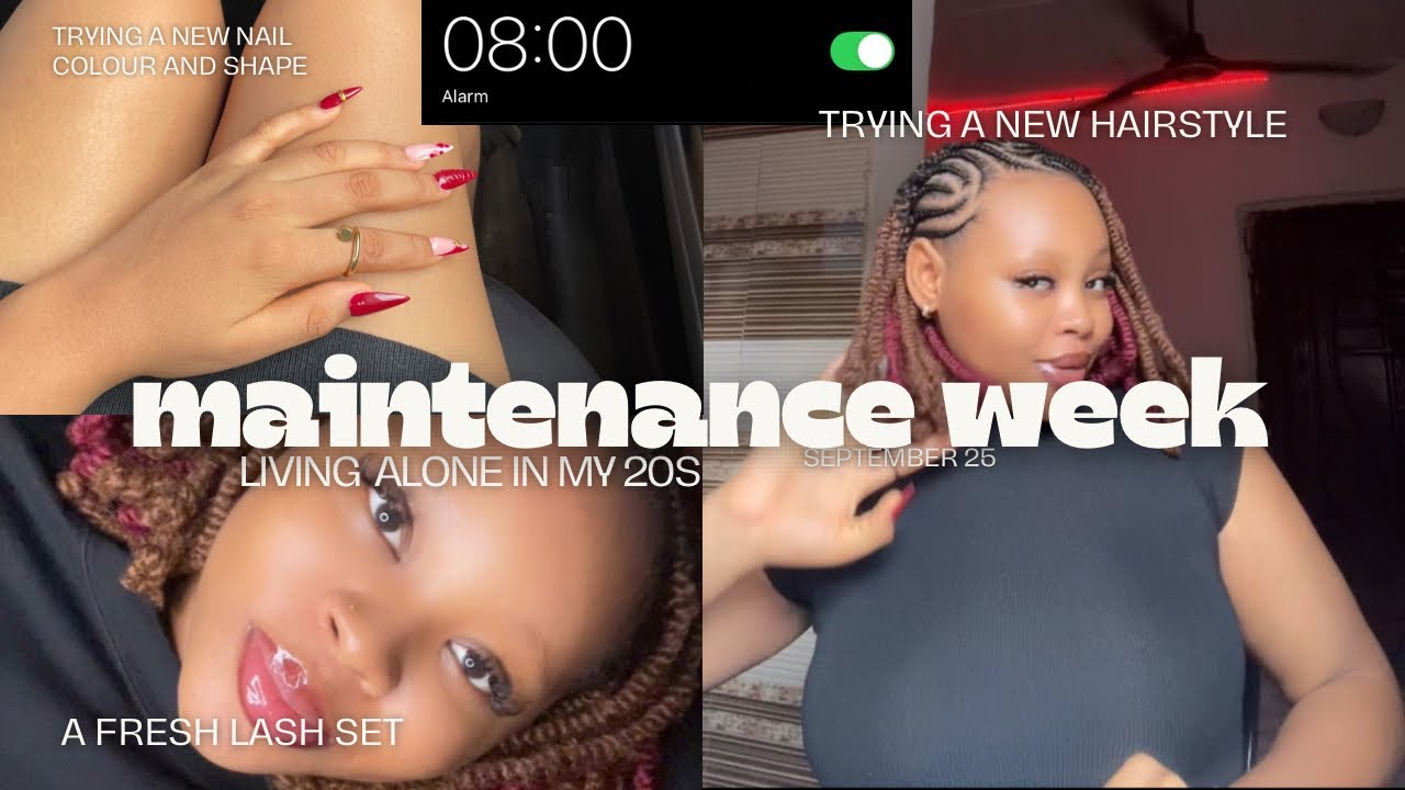 maintenance vlog: come to my appointments with me | getting my hair, nails and lashes 
