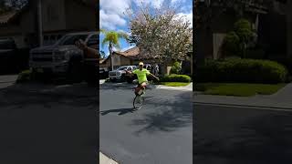 Fred unicycle