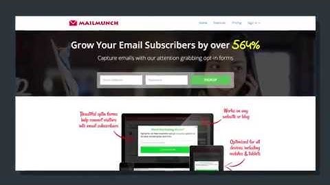 Using MailMunch To Grow Email Subscribers
