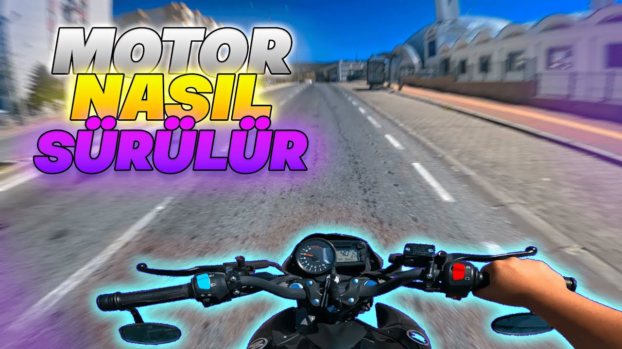 TRAFİKTE VİTESLİ MOTOR NASIL SÜRÜLÜR? | DRİFT L