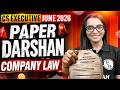 CS Executive June 2026 Company Law | Most Important Questions | CS Shivani Ma'am