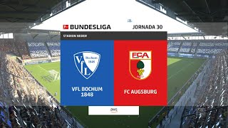 FIFA 22 PS5 VFL Bochum vs FC Augsburg La Bundesliga 21/22 Gameplay 4k