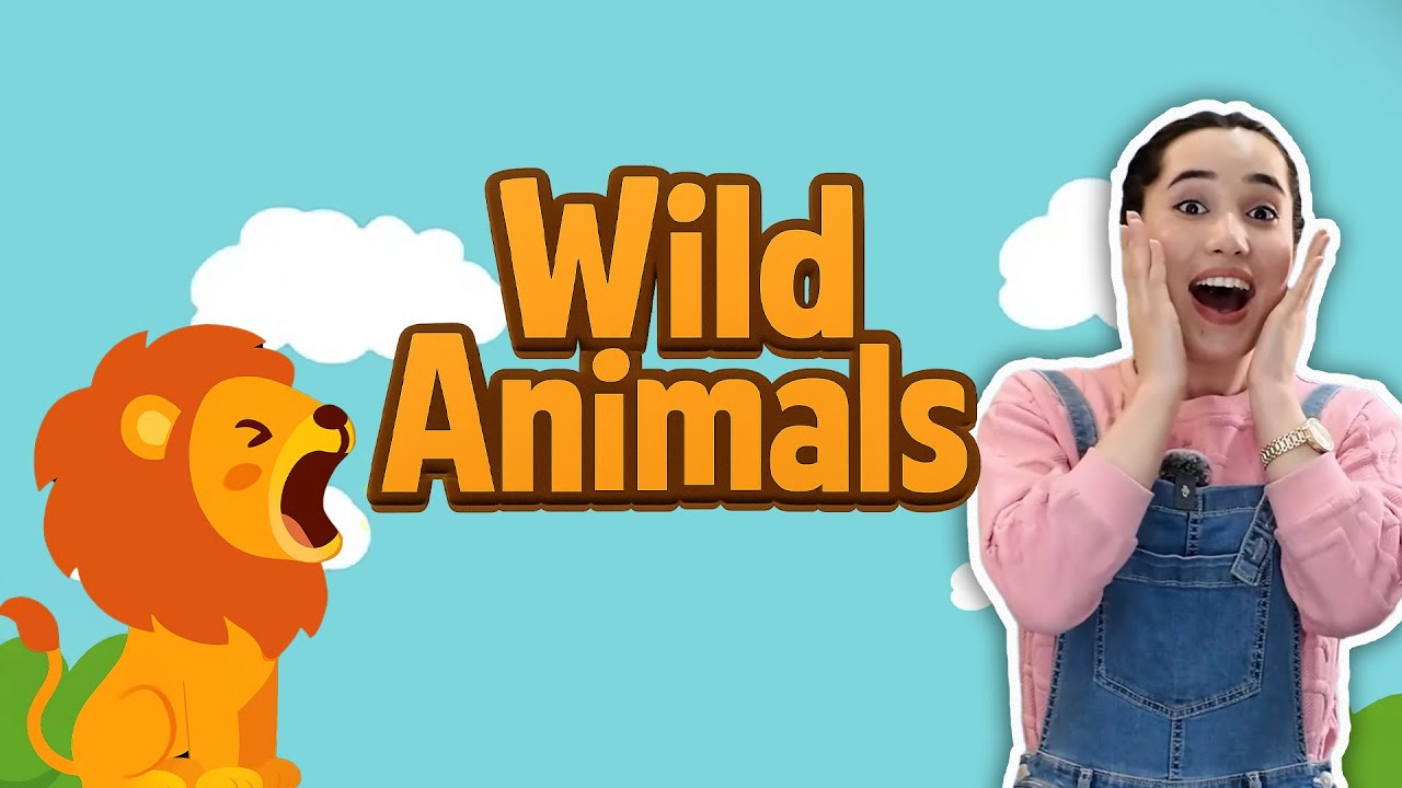 Wild Animal Song for Kids! | Learn about Lions, Elephants & More!