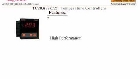 SELEC TC203 DIGITAL TEMPERATURE CONTROLLER