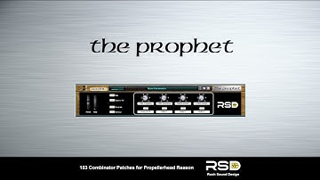 The Prophet Refill - 153 Combinator Patches For Reason - Prophet 5 Emulation