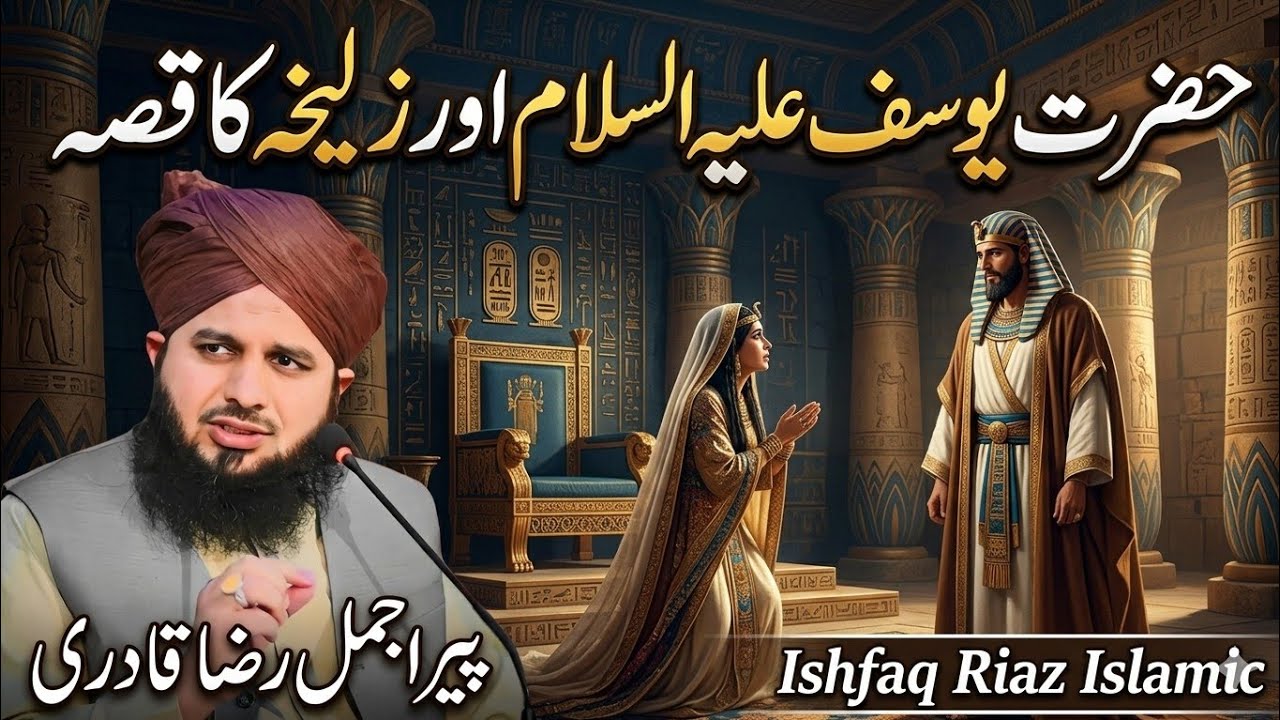 Hazrat Yusuf (A.S) aur Zulaikha ka Mukammal Qissa | Peer Ajmal Raza ...