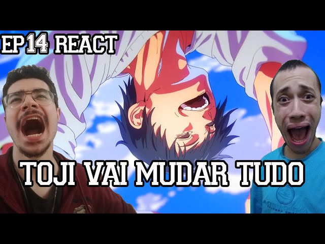 REACT: JUJUTSU KAISEN 2 Temporada Episódio 14/TOJI ENCONTROU O MEGUMI!! 