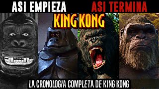 ASI EMPIEZA Y TERMINA KING KONG LA SAGA COMPLETA CRONOLOGIA