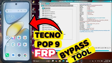 Android 14 Tecno POP 9 KL4 FRP Bypass Free ADB Unlock Tool New Tecno KL4 ADB FRP 2025