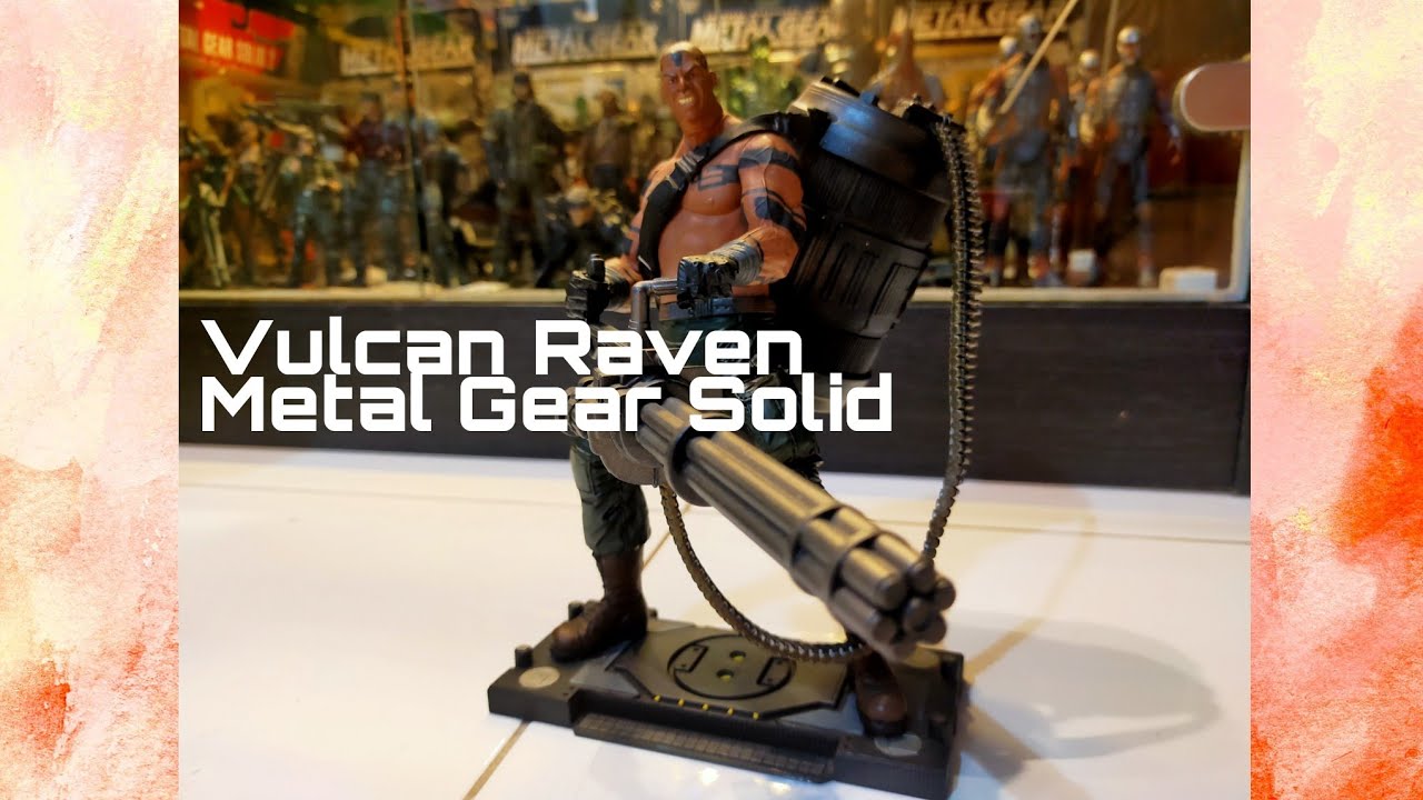 Figura Metal Gear Vulcan Raven Konami Mcfarlane Toys | Meses sin interés