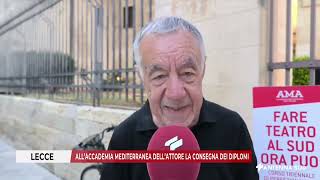 18 GIUGNO 2026 LECCE ALL’ACCADEMIA MEDITERRANEA DELL’ATTORE LA CONSEGNA DEI DIPLOMI