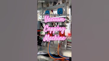 Vacuum capping machine #vacuumcappingmachine #packagingmachine #cappingmachine #packingmachine