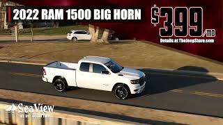 Black Friday RAMS @ The Jeep Store - Seaview RAM.  Inventory NOW.  Big Horn Crew cab - Huge Deals!!