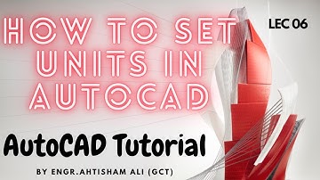 06 HOW TO SET UNITS IN AUTOCAD URDU/HINDI UNITS SETUP #AUTOCAD??