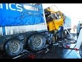 Best truck crashes, truck accident compilation 2015 Part 13