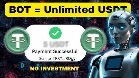 Earn USDT per Task 🤑 Official Telegram USDT Bot / New Telegram Tether Bot/ Tether Staking App