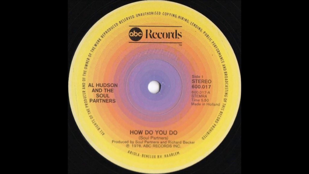 Al Hudson & The Soul Partners - How Do You Do - YouTube