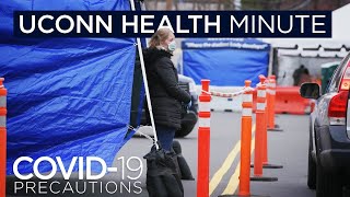 UConn Health Minute: COVID-19 Precautions