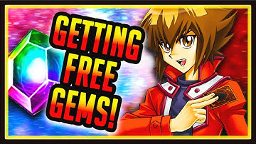 HOW TO GET FREE GEMS IN YU-GI-OH! DUEL LINKS! Best Ways To Farm Gems!