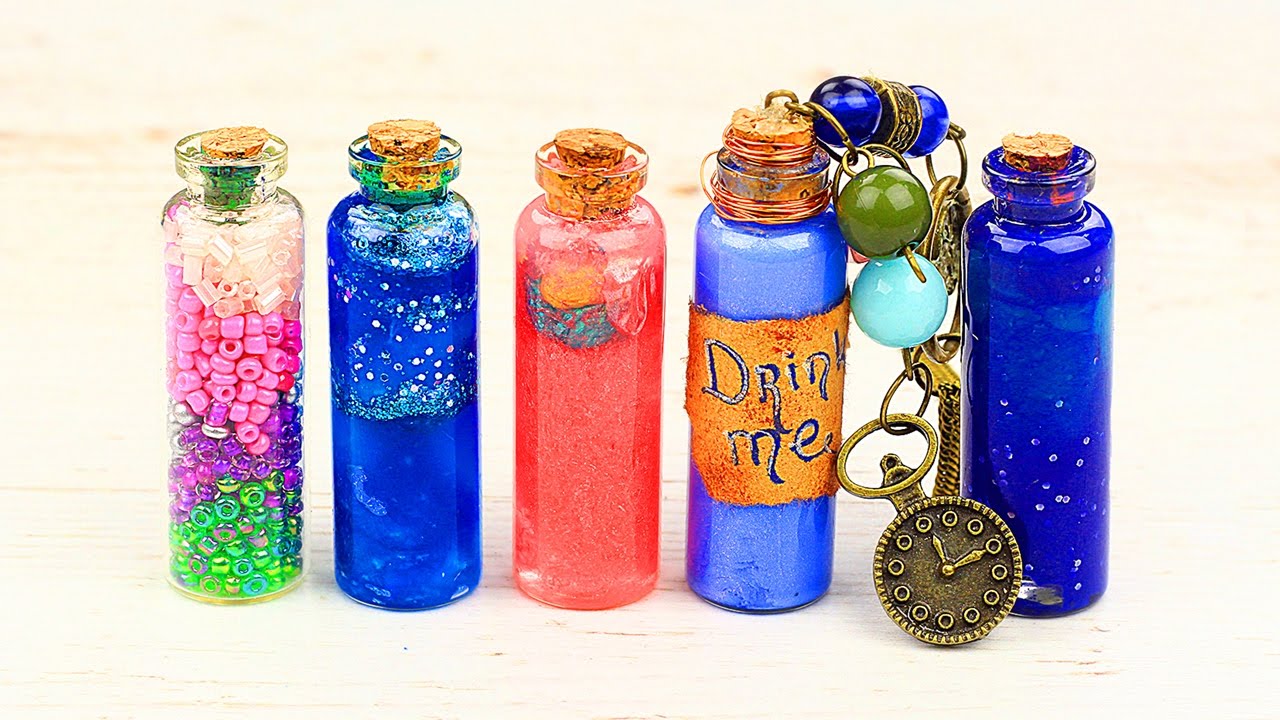 Bottle Charms: A DIY Guide for Creating Magical Miniature Crafts